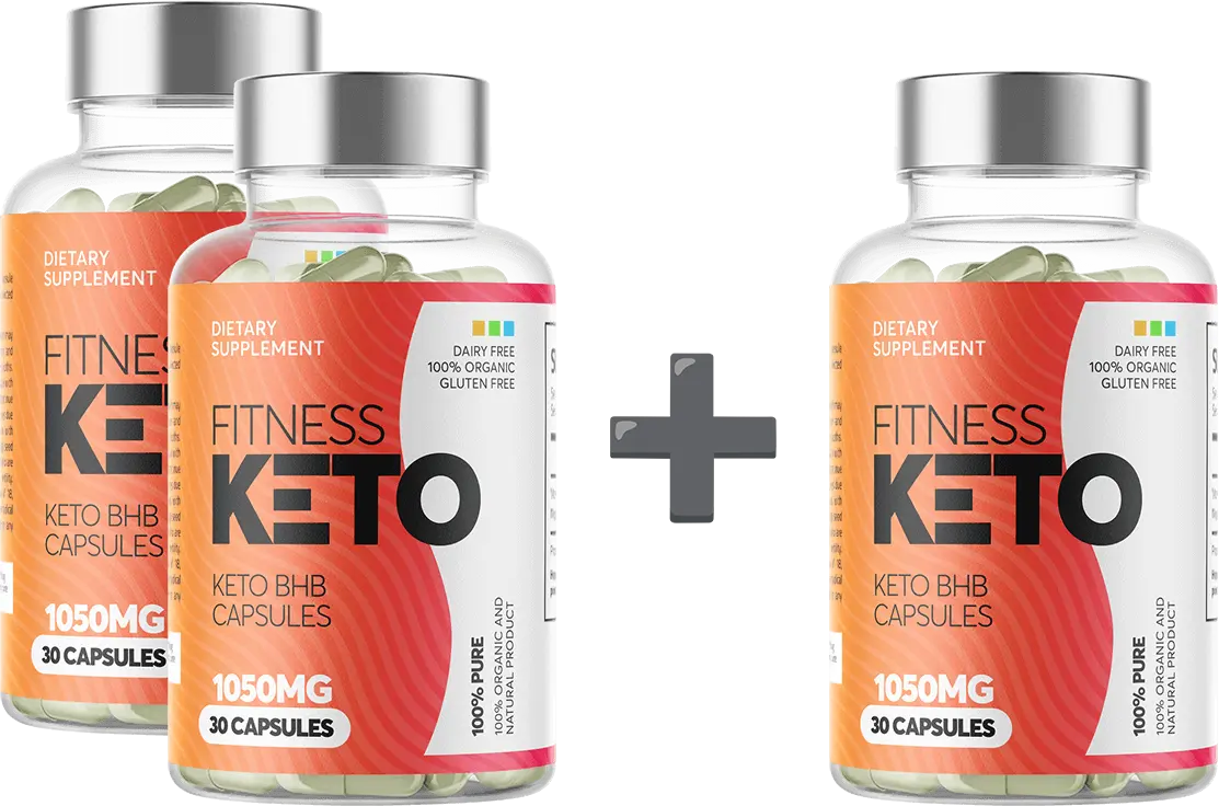 Fitness Keto Capsules 3 bottle bundle